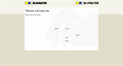 Desktop Screenshot of k-rauta.com